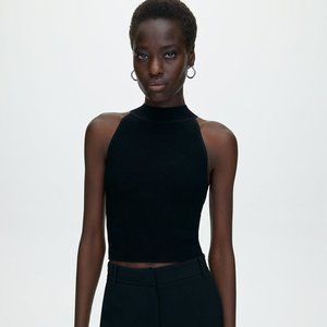 Babaton Sculpt Knit Halter Top